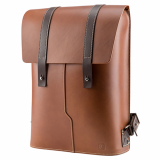 Truhaven Leather Backpack for Men _ Women _Tan Brown_